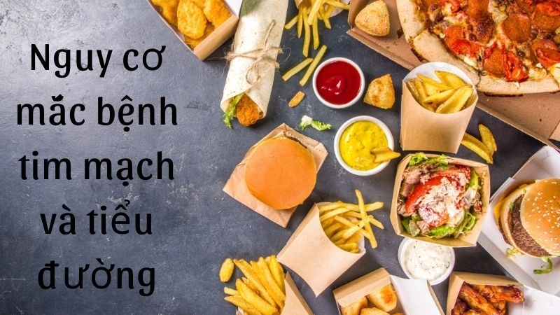 Nguy cơ mắc bệnh tim mạch và tiểu đường