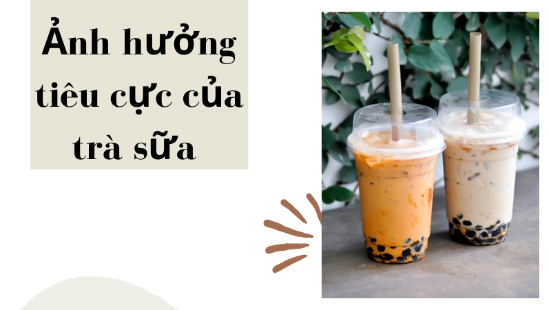 Tác hại của trà sữa gây lão hóa da và mụn ở người trẻ tuổi