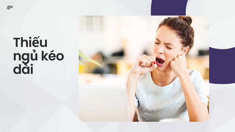 Tác hại của thiếu ngủ gây lão hóa da và tăng cân nhanh chóng