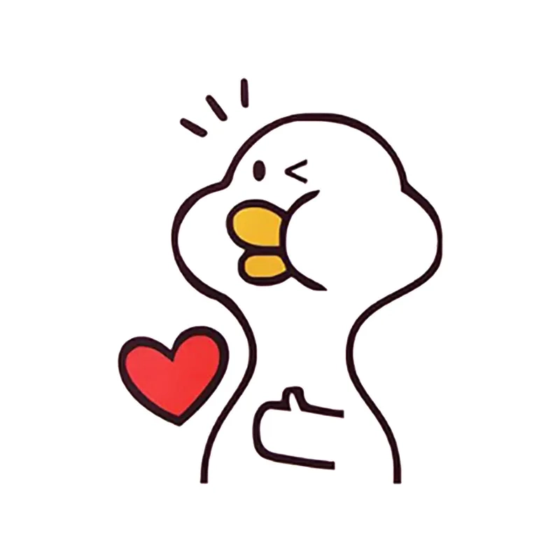 Avatar con vịt vô tri vịt vô tri ngốc nghếch đáng yêu quyến rũ