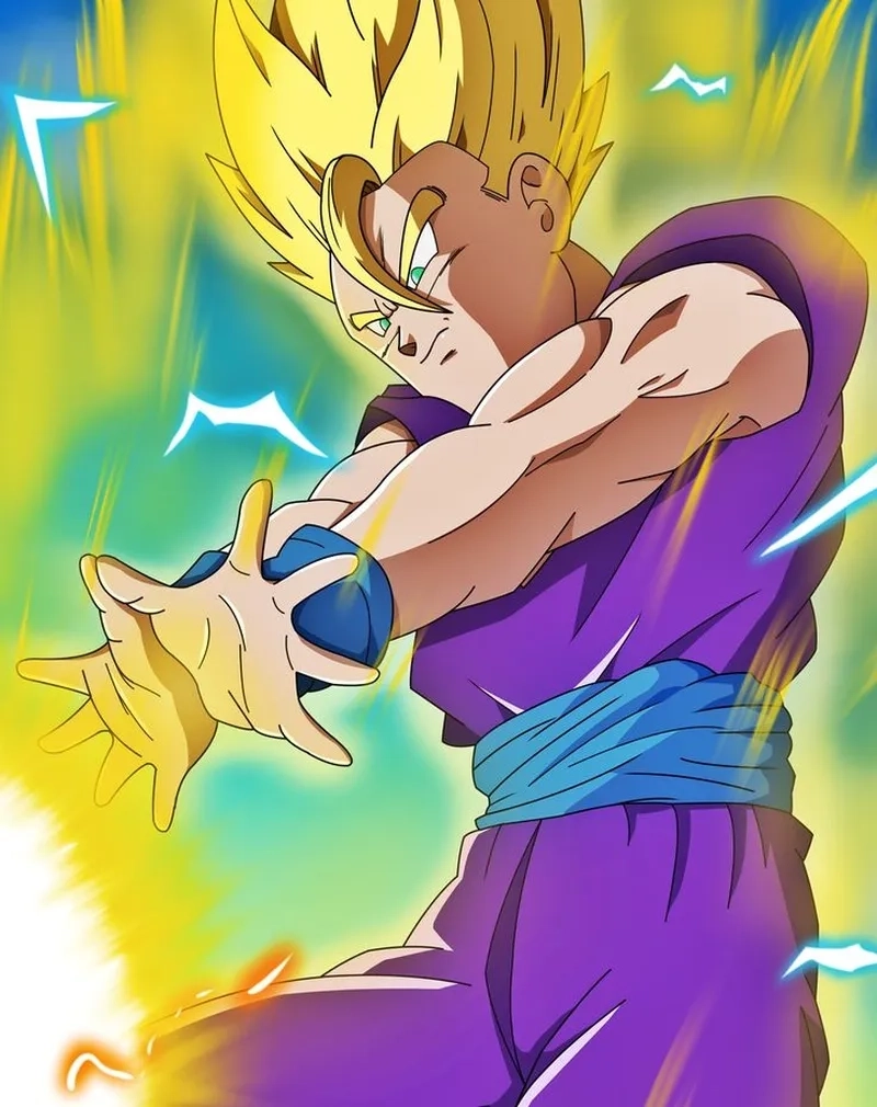 Son gohan con trai goku saiyan đỉnh cao sexy cuốn hút mê hoặc