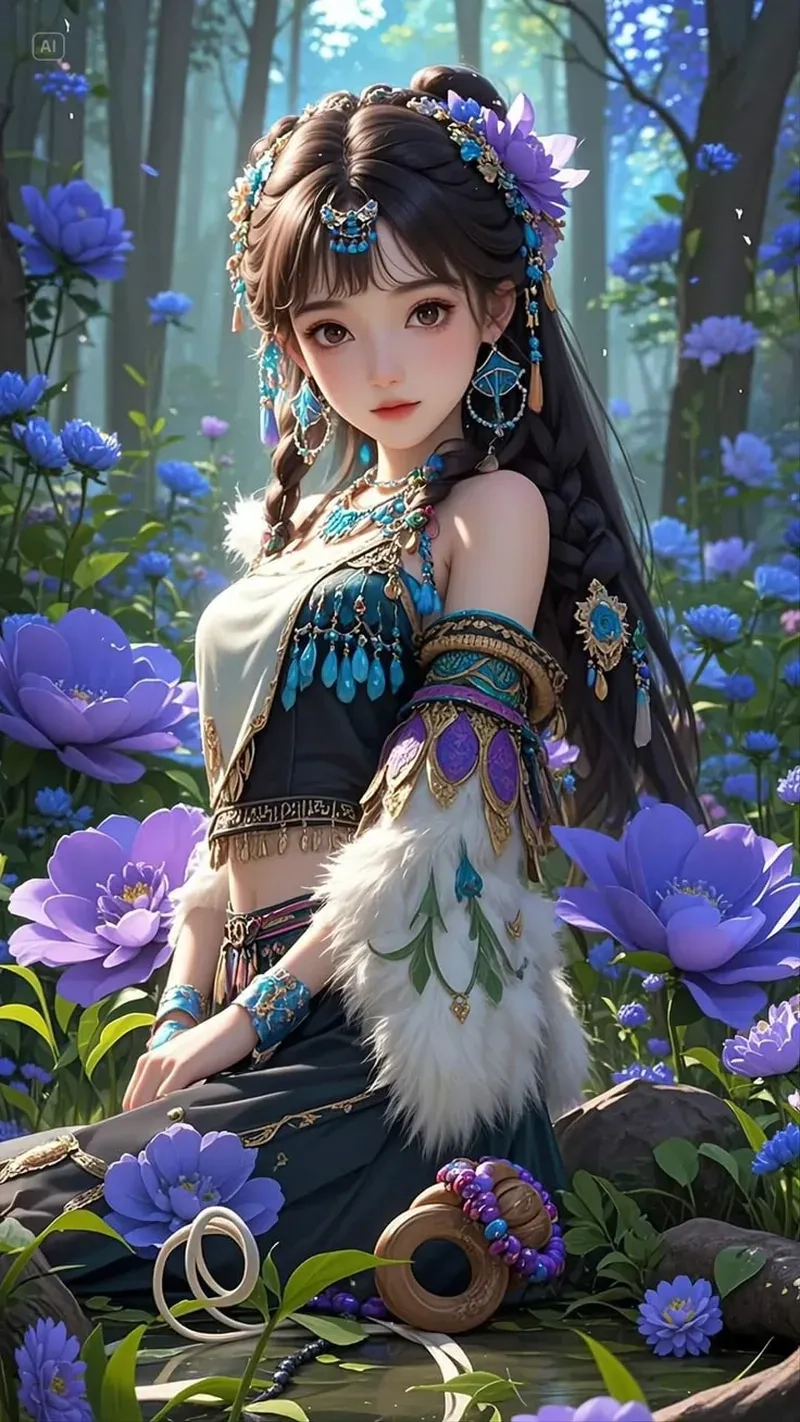 Ảnh anime gái dễ thương gái anime đáng yêu quyến rũ cuốn hút mê mẩn