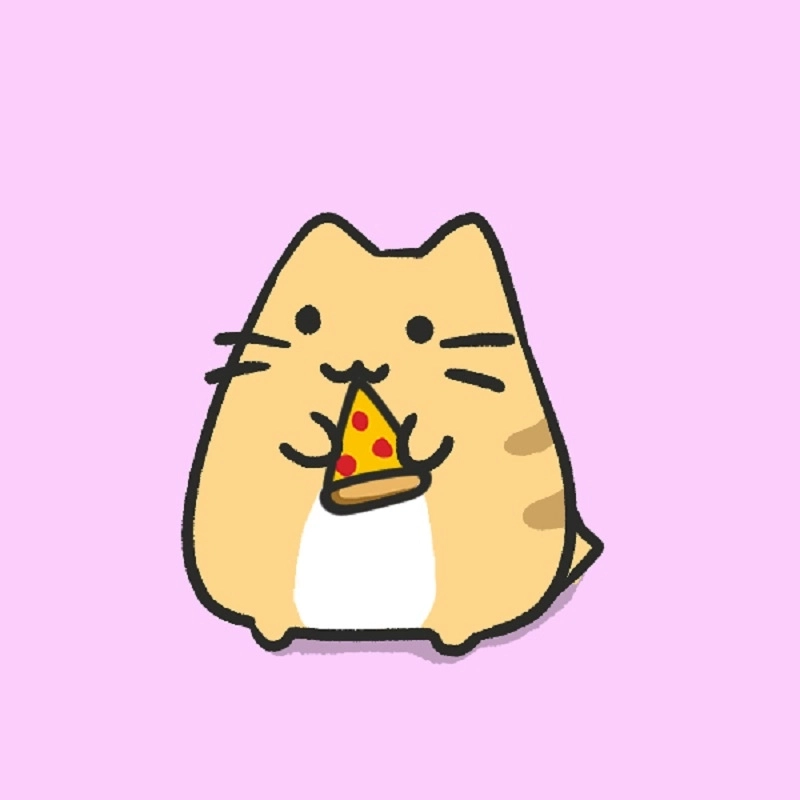 Hình nền mèo chibi nền mèo chibi ngọt ngào quyến rũ cuốn hút