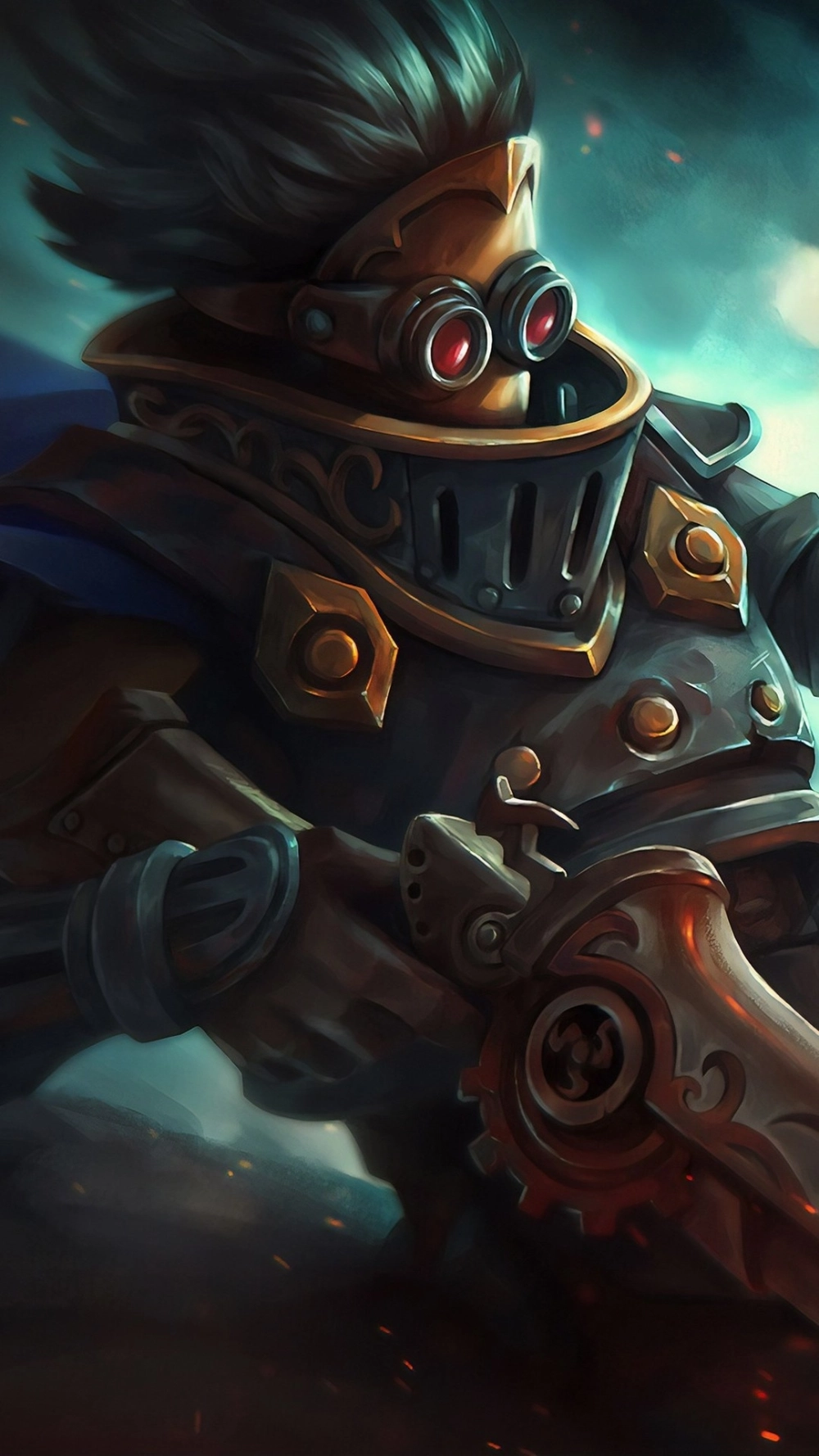 Hình nền asus gaming phong cách công nghệ cao