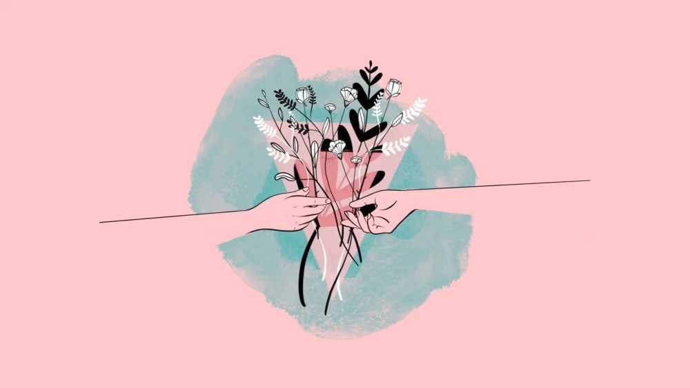 Background hình nền màu hồng đơn giản đẹp