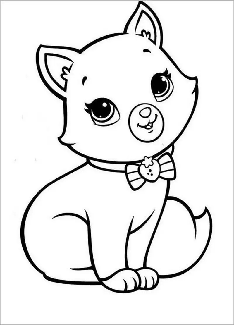Tải tranh tô màu mèo đẹp tải về mèo đẹp dễ thương quyến rũ cuốn hút