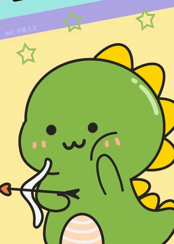 Chibi khủng long cute chibi dễ thương ngọt ngào quyến rũ cuốn hút tột độ