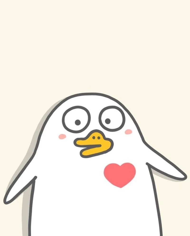 Duck vịt meme biểu cảm ngáo cười ngất bá đạo