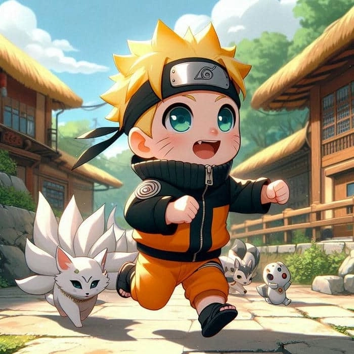 Naruto chibi ngầu cool ngầu dễ thương bá cháy