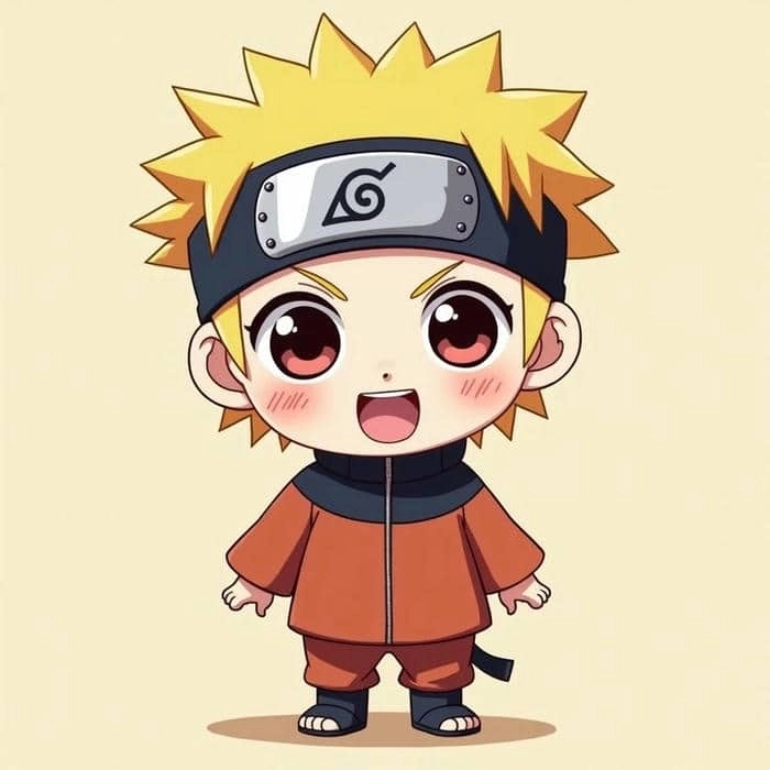 Naruto chibi cute ngọt ngào dễ thương mê mẩn