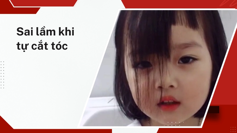 Lỗi sai kinh điển khiến mái tóc bị hỏng khi tự cắt