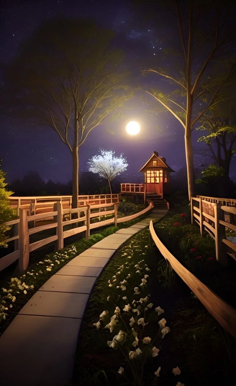 Làm mới giao diện điện thoại bằng bộ hình nền phong cảnh đêm độ phân giải cao.