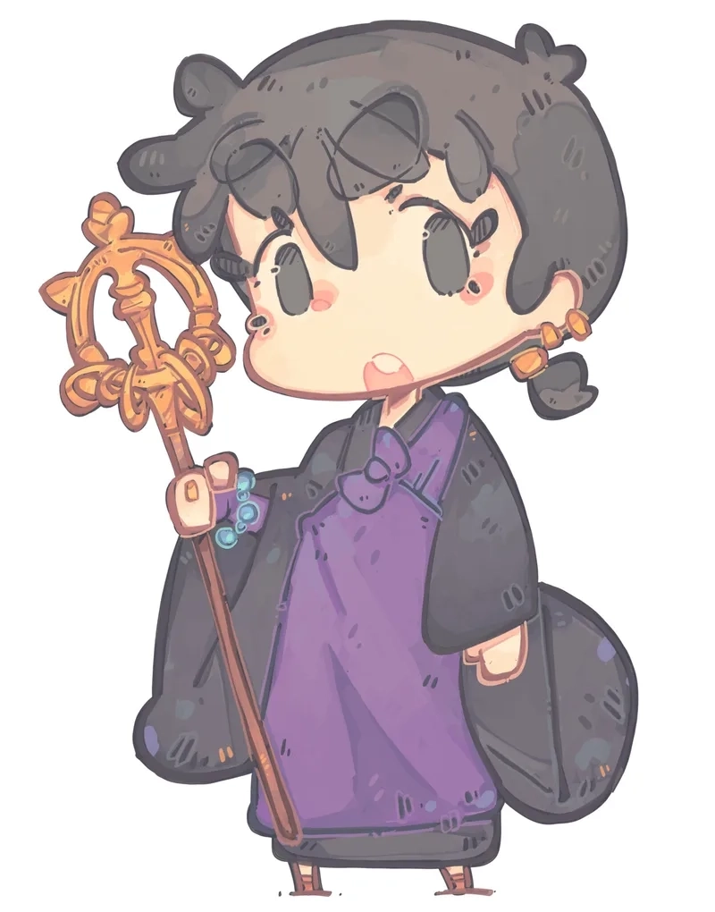 Đốn tim người hâm mộ với những biểu cảm siêu Miroku chibi cute và dễ thương.